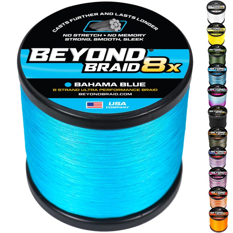 Beyond Braid Bahama Blue 300 Yards 10LB - Image 1